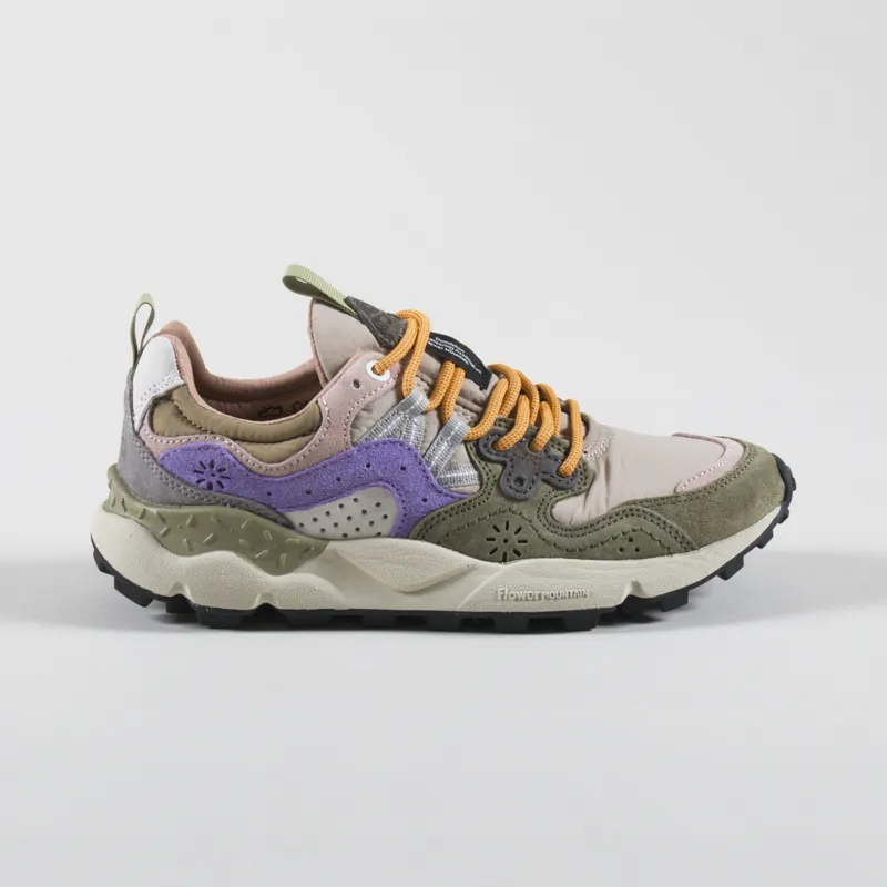 Flower Mountain Yamano 3 Shoes Militare Taupe Violet-2
