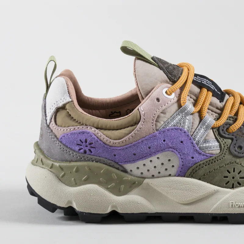 Flower Mountain Yamano 3 Shoes Militare Taupe Violet-4