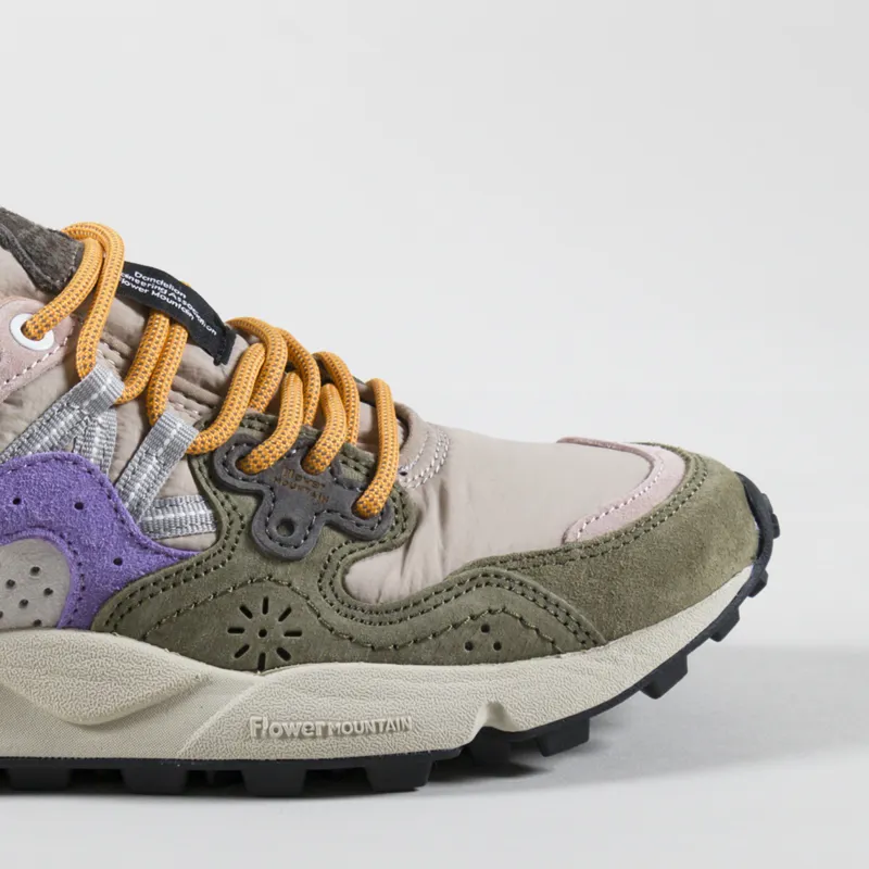 Flower Mountain Yamano 3 Shoes Militare Taupe Violet-5