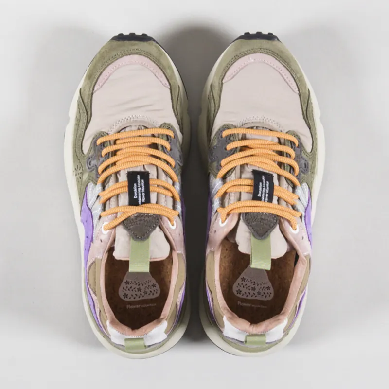 Flower Mountain Yamano 3 Shoes Militare Taupe Violet-6