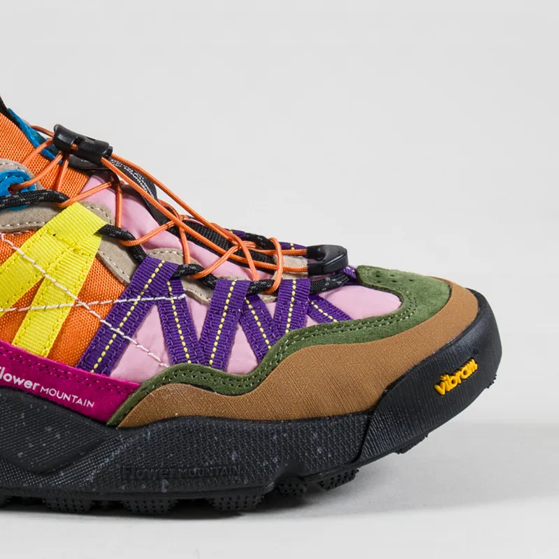 Flower Mountain Womens Iwano 2 Shoes Cognac Fuchsia Orange-5