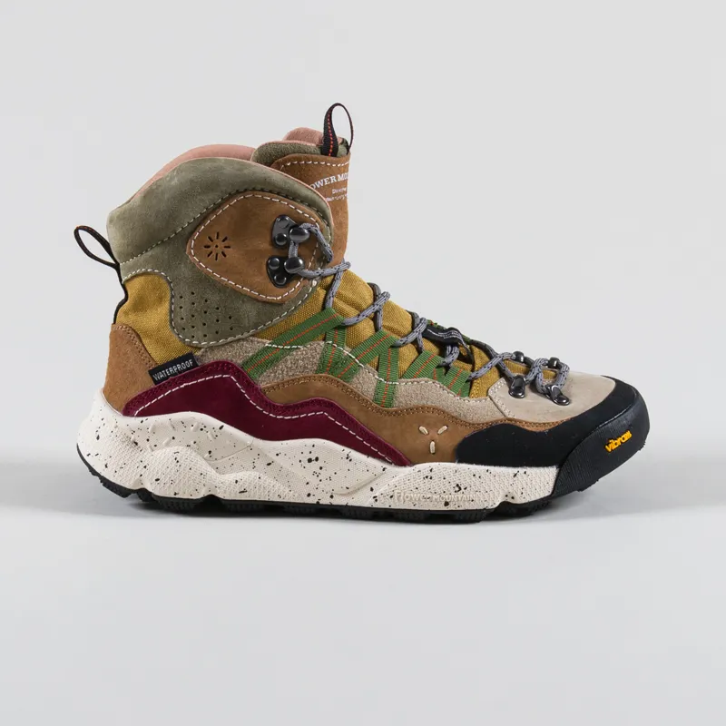 Flower Mountain Bankei Shoes Brown Beige Khaki-2