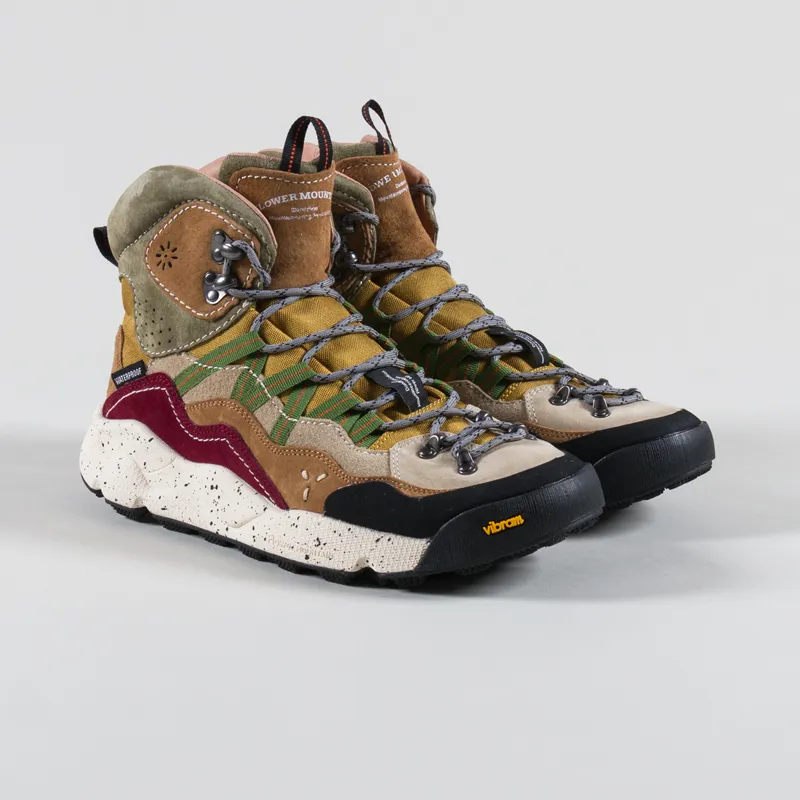 Flower Mountain Bankei Shoes Brown Beige Khaki