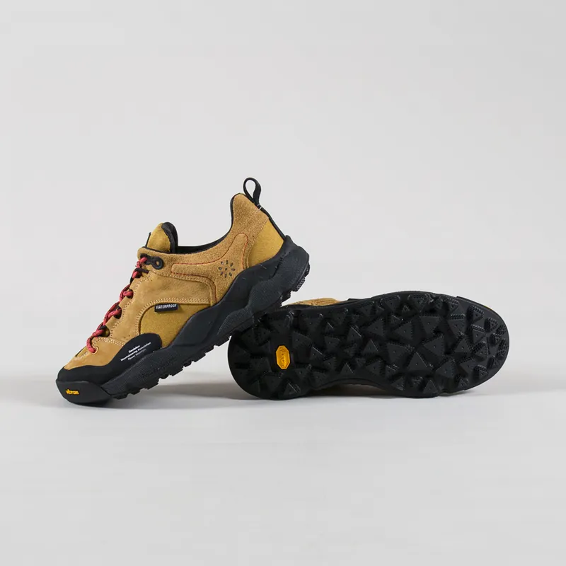 Flower Mountain Back Country Shoes Light Brown-3