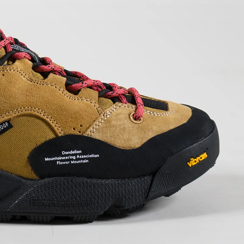 Flower Mountain Back Country Shoes Light Brown-6