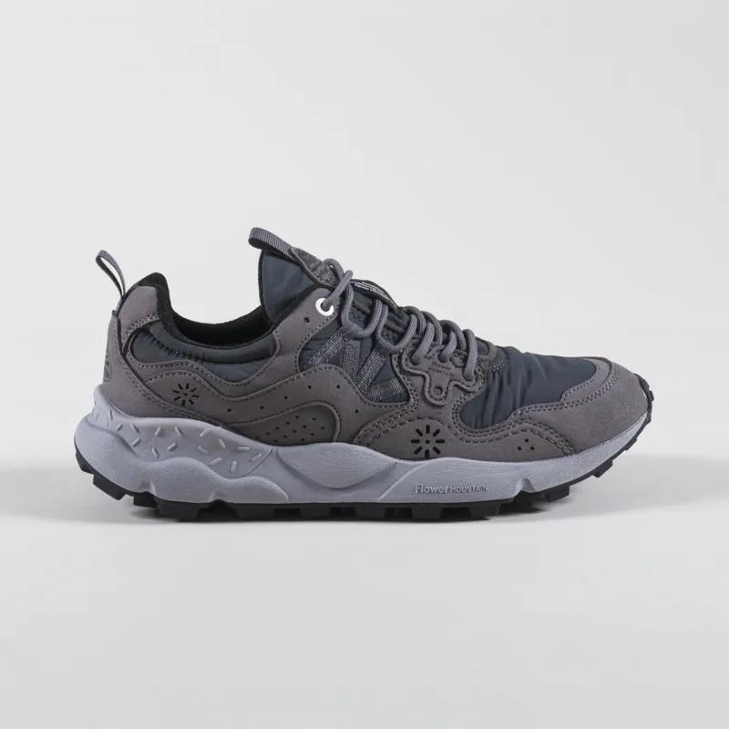 Flower Mountain Yamano 3 Shoes Dark Grey Eco Suede-2