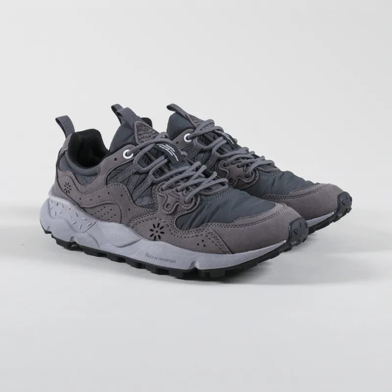 Flower Mountain Yamano 3 Shoes Dark Grey Eco Suede