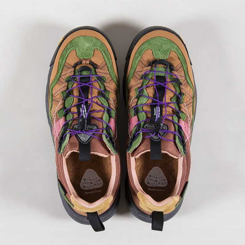 Flower Mountain Iwano 2 Shoes Taupe Khaki Rust-6