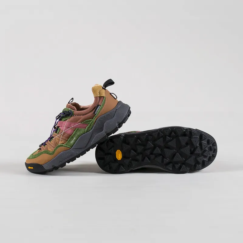 Flower Mountain Iwano 2 Shoes Taupe Khaki Rust-3