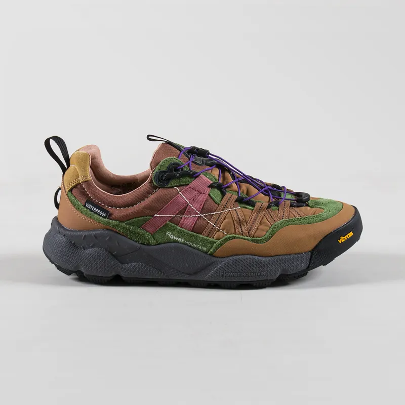 Flower Mountain Iwano 2 Shoes Taupe Khaki Rust-2