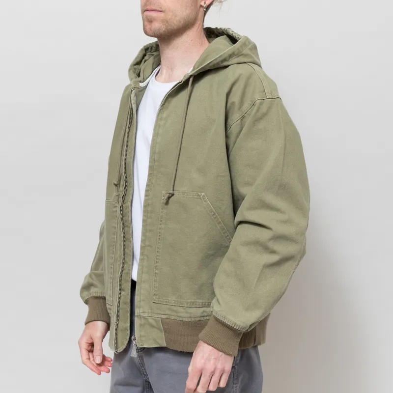 Roy Rogers Workwear Austin Zip Jacket Sage-1