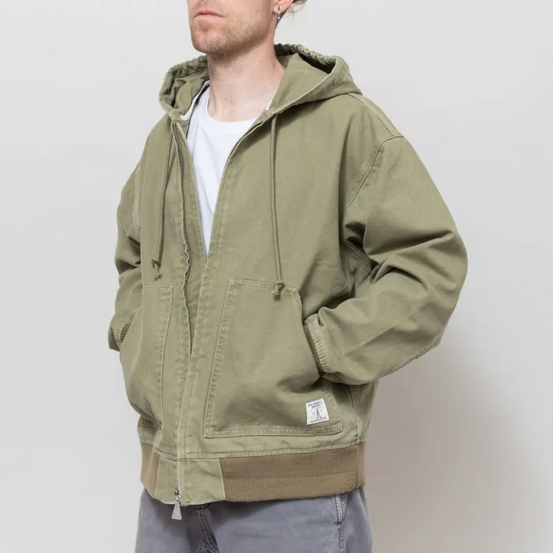 Roy Rogers Workwear Austin Zip Jacket Sage-2