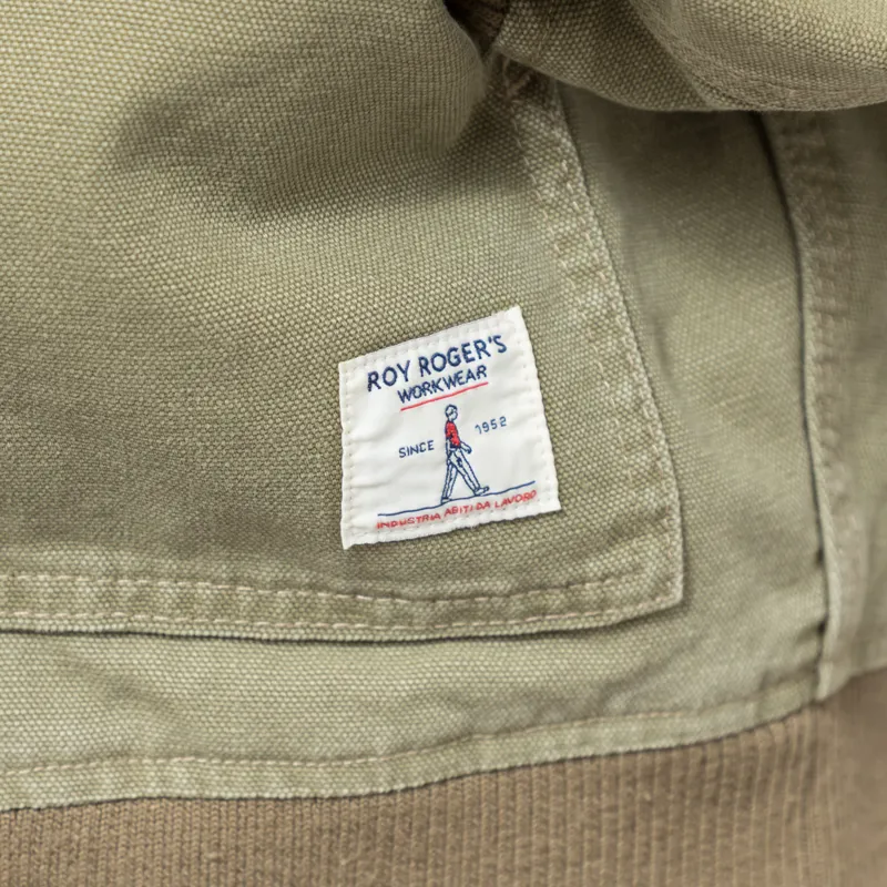 Roy Rogers Workwear Austin Zip Jacket Sage-8