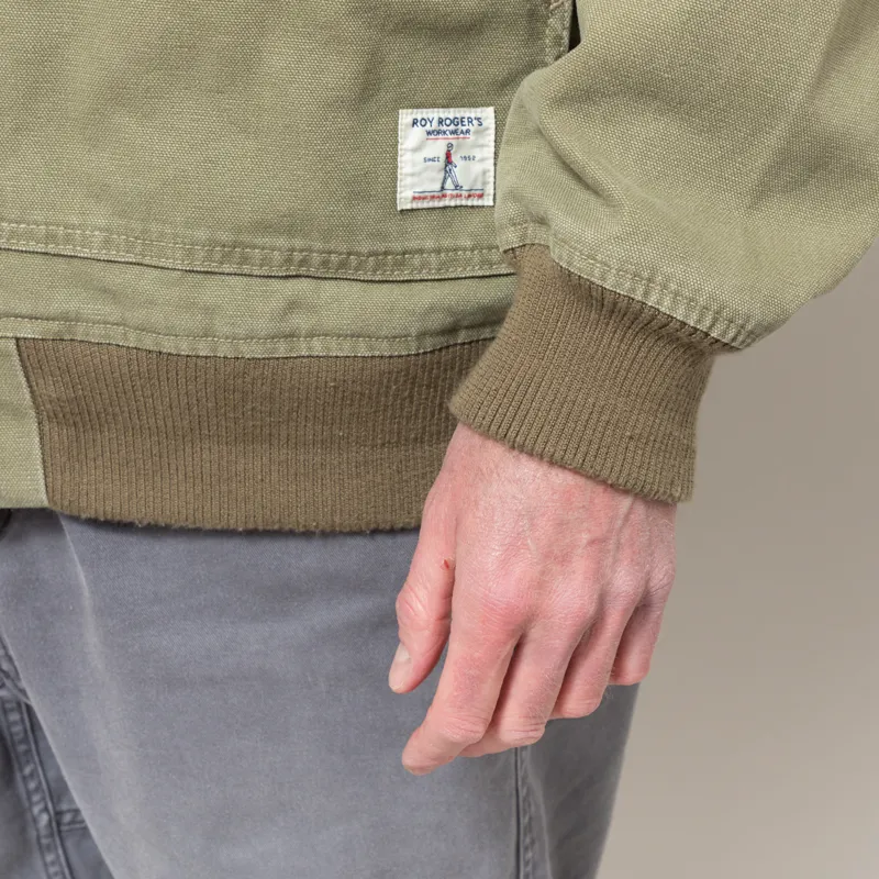 Roy Rogers Workwear Austin Zip Jacket Sage-7