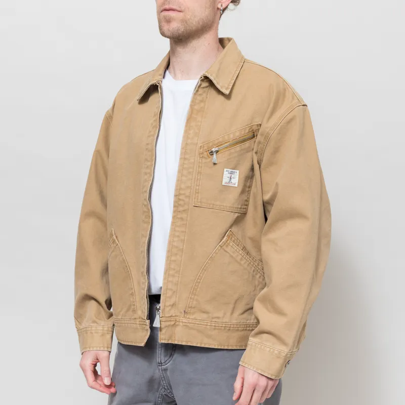 Roy Rogers Workwear Work Short Jacket Canvas Beige-1