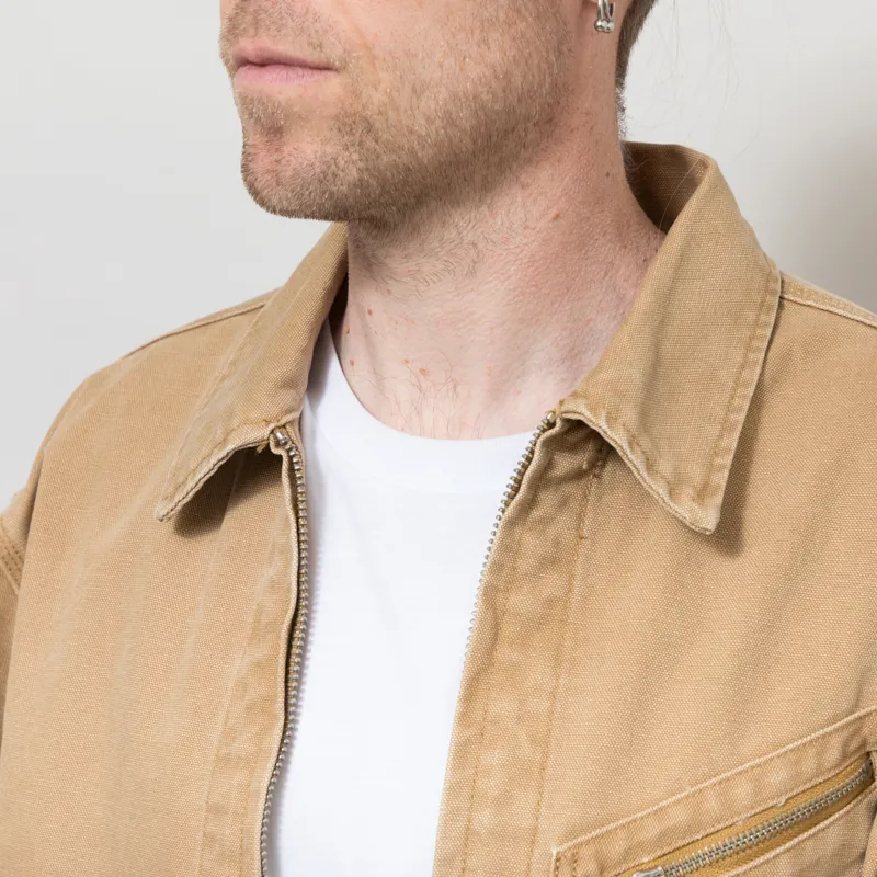 Roy Rogers Workwear Work Short Jacket Canvas Beige-3