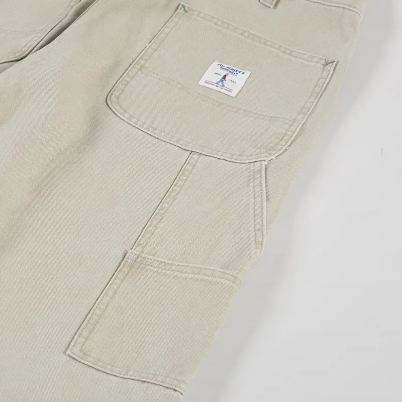 Roy Roger's Workwear Statement Pant Beige-6
