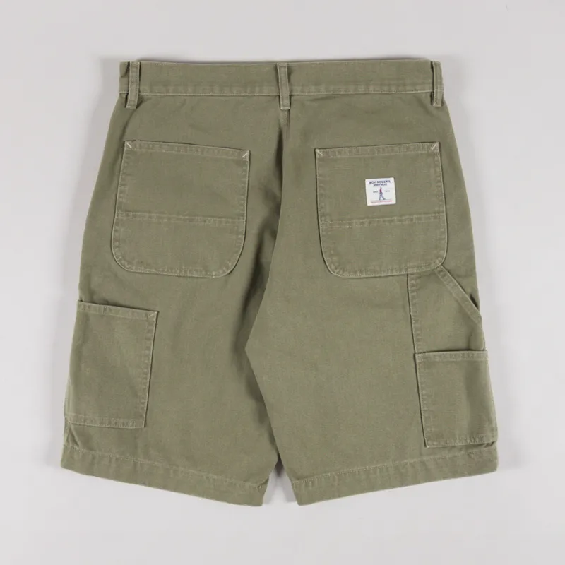 Roy Roger's Workwear Statement Berm Short Sage-1