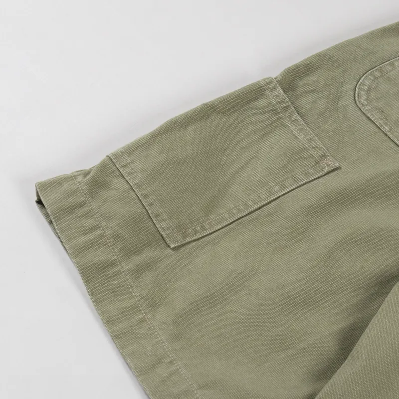 Roy Roger's Workwear Statement Berm Short Sage-3