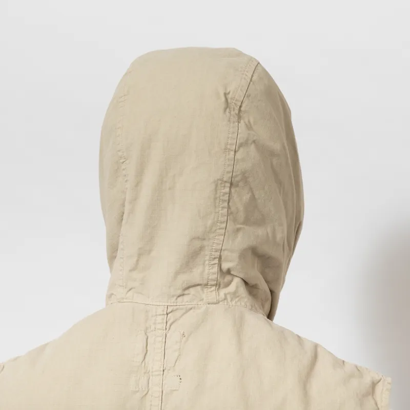 Roy Rogers Workwear x Engineered Garments Hooded Field Vest Khaki-4
