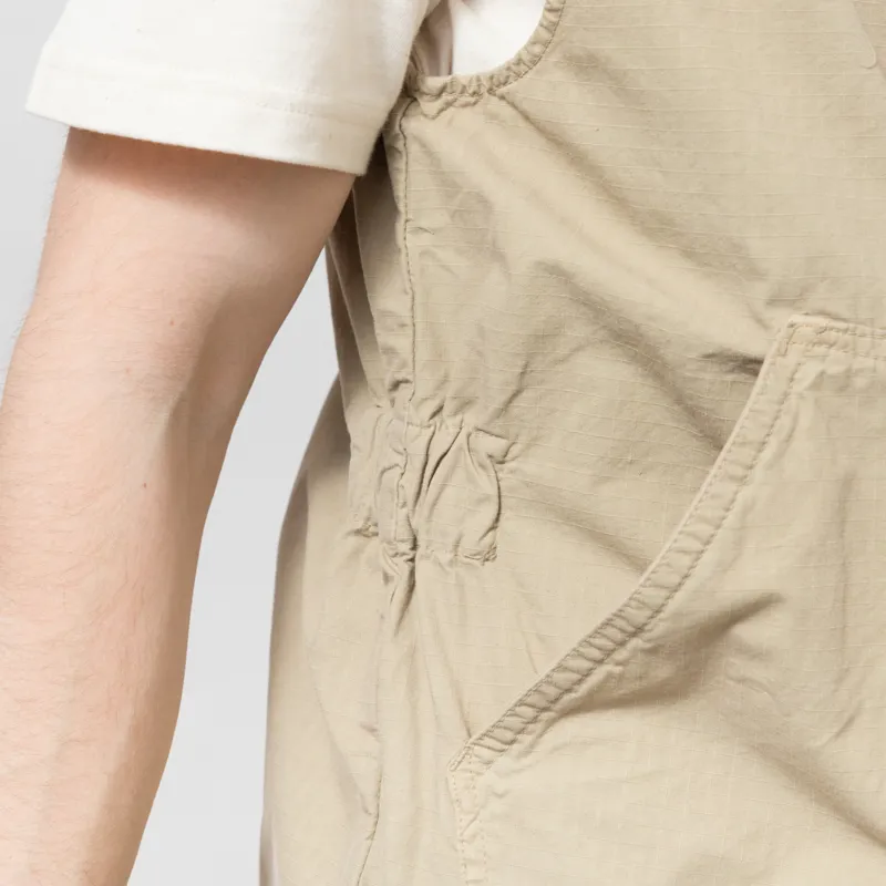 Roy Rogers Workwear x Engineered Garments Hooded Field Vest Khaki-8