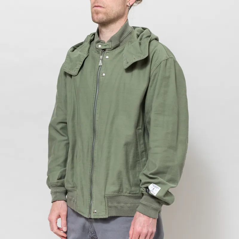 Roy Rogers Workwear x Engineered Garments Hooded Bomber Jacket Army Green-3