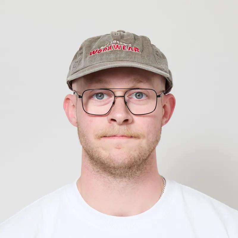 Roy Rogers Workwear Baseball Cap Vintage Brown-1