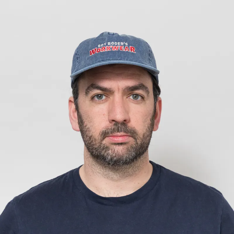 Roy Rogers Workwear Baseball Cap Vintage Denim-1