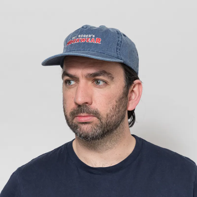 Roy Rogers Workwear Baseball Cap Vintage Denim