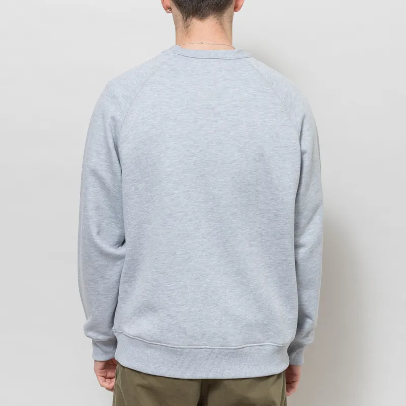 Roy Rogers Workwear Crewneck Sweatshirt Grey-2