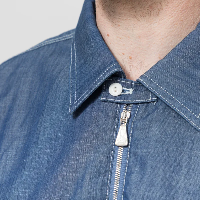 Roy Rogers Workwear x Engineered Garments Spinnaker Shirt Indigo-4