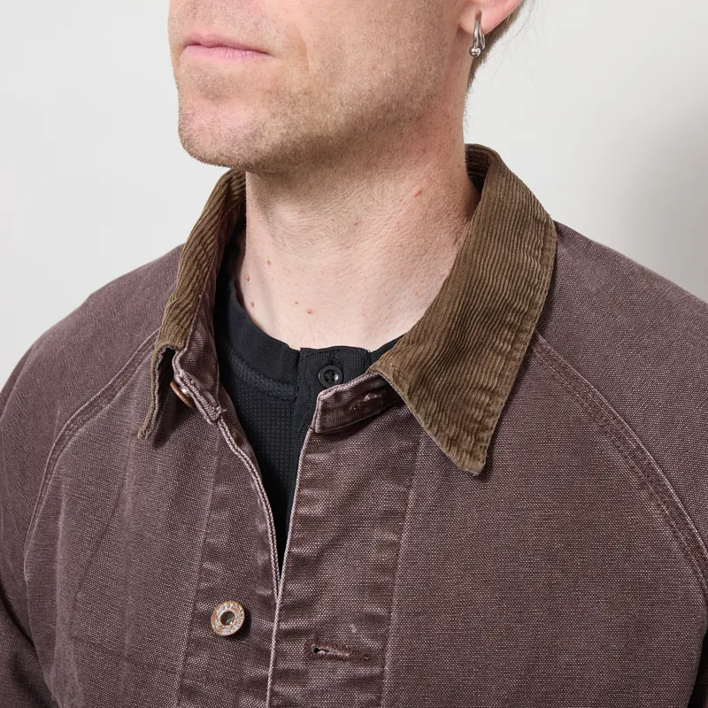 Roy Rogers Workwear Chore Jacket Brown-3