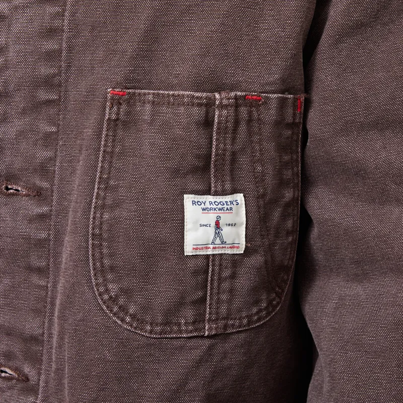 Roy Rogers Workwear Chore Jacket Brown-5