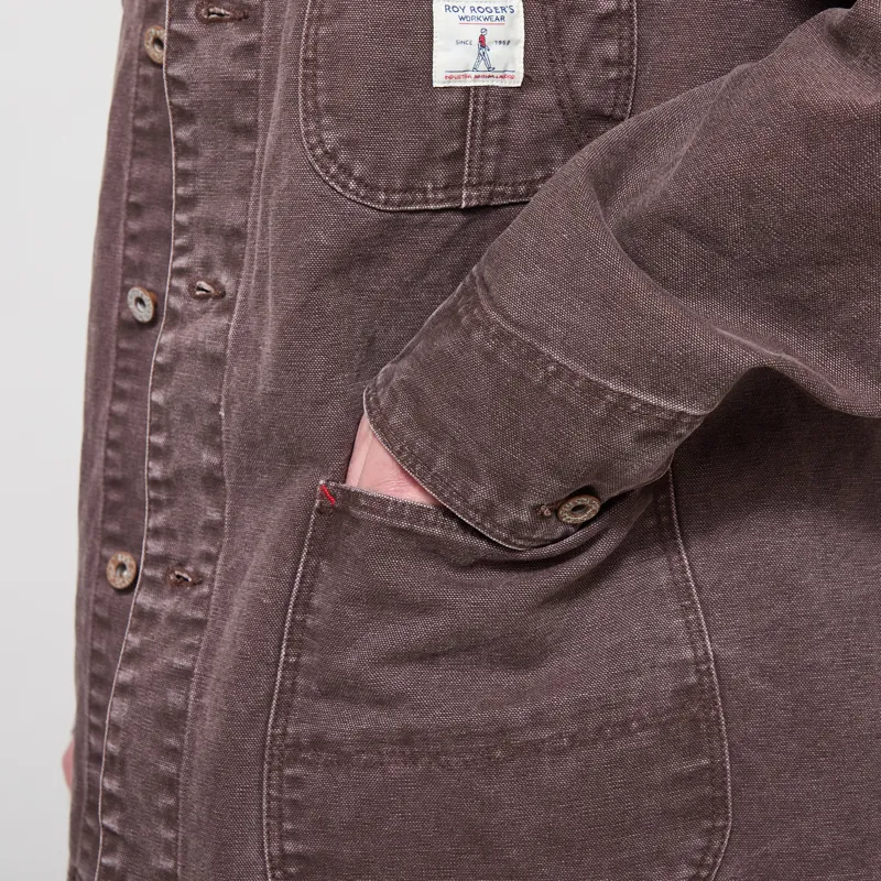 Roy Rogers Workwear Chore Jacket Brown-9