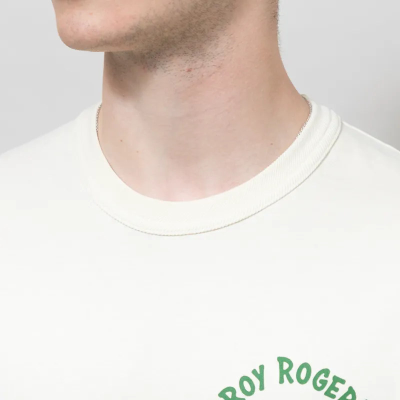 Roy Rogers Workwear Botanics T Shirt Butter-2