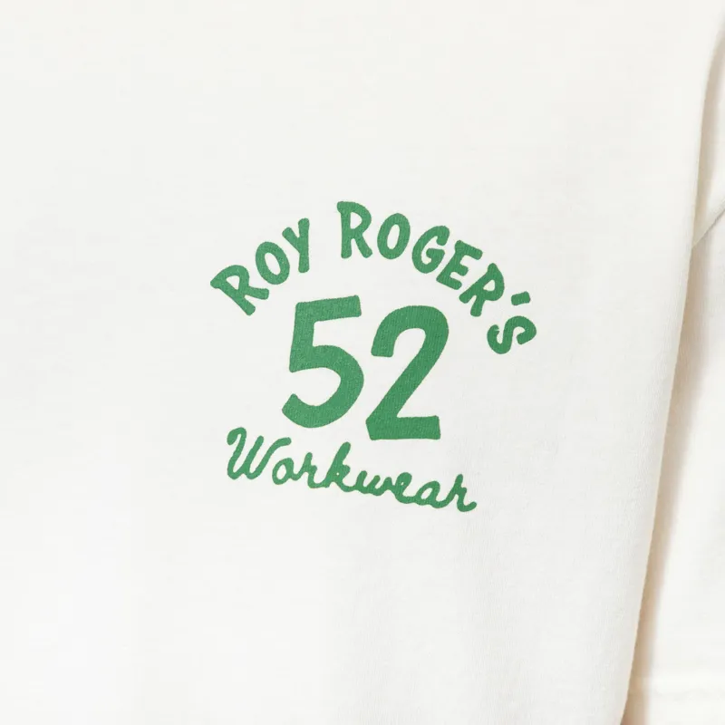Roy Rogers Workwear Botanics T Shirt Butter-4