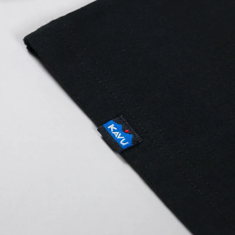 Kavu Long Sleeve Etch Art T Shirt Black-7