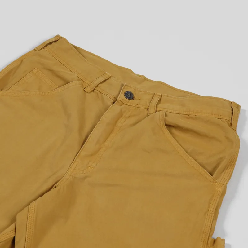 Stan Ray 80s Painter Short Overdyed Old Yellow-3