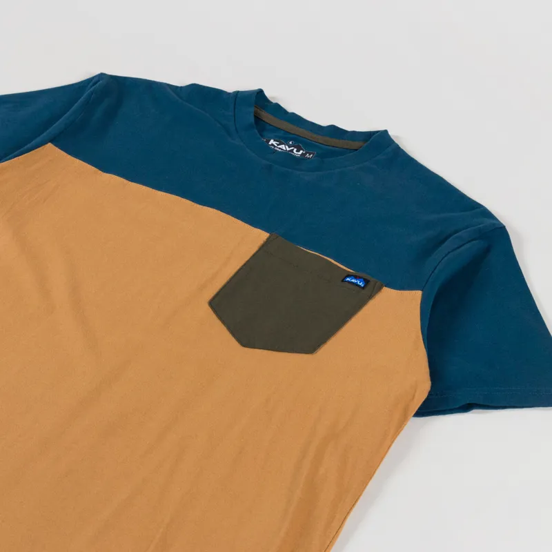 Kavu Piece Out T Shirt Basswood Grove-1