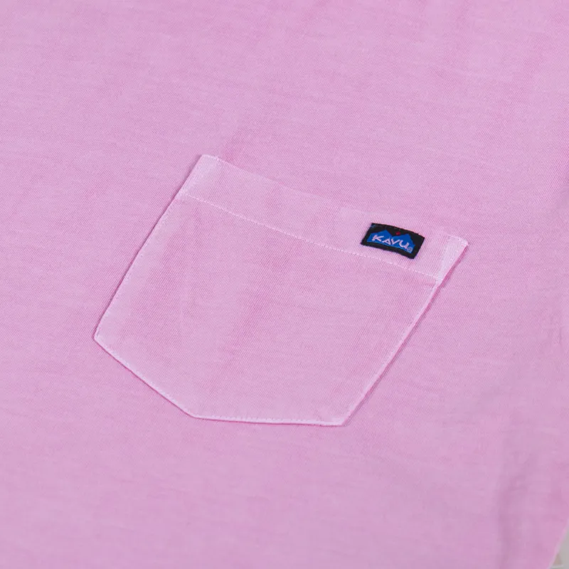 Kavu Side Bar T Shirt Electric Fuchsia-2