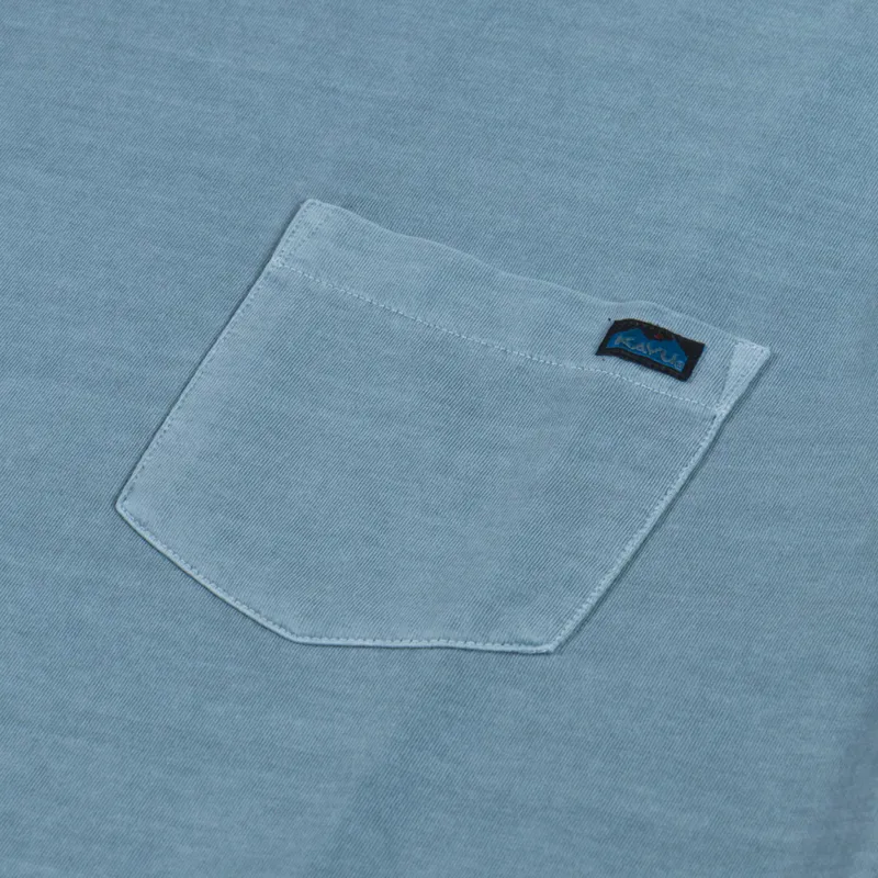 Kavu Side Bar T Shirt Transformative Teal-2