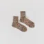Anonymous Ism 5 Colour Mix Quarter Crew Socks Brown