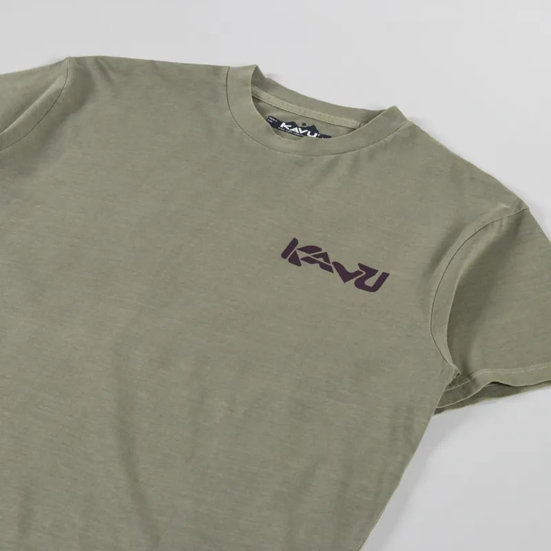 Kavu Cubed T Shirt Kelp Forest-3
