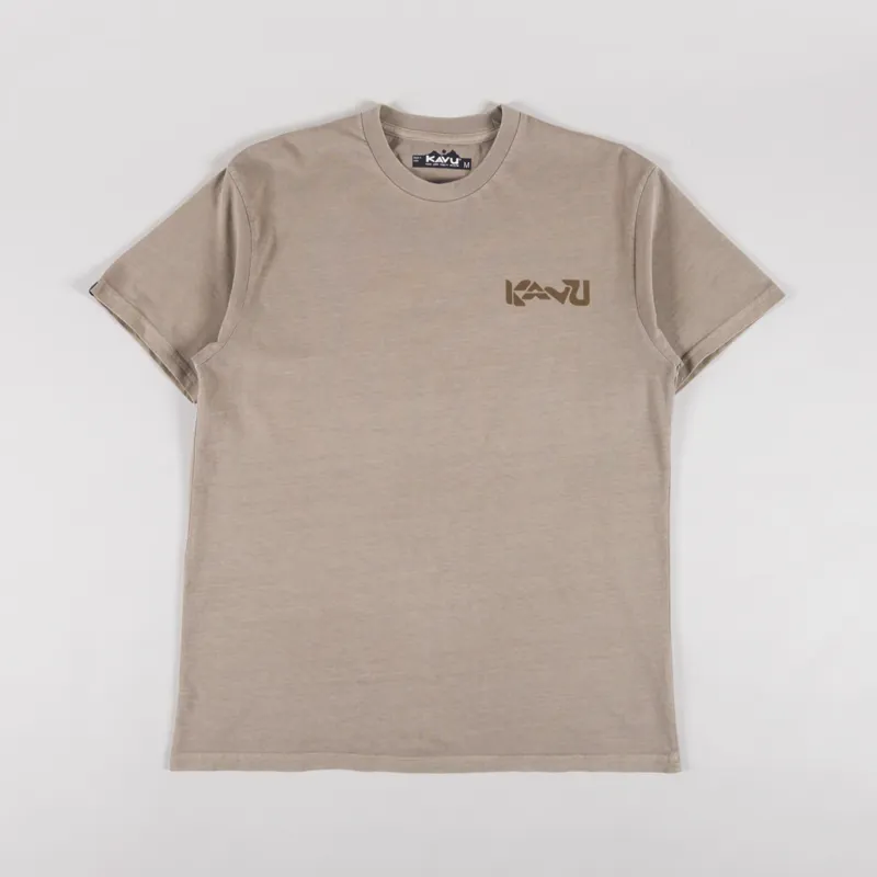 Kavu Cubed T Shirt Buff-1