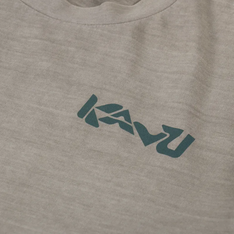 Kavu Cubed T Shirt Greige-5