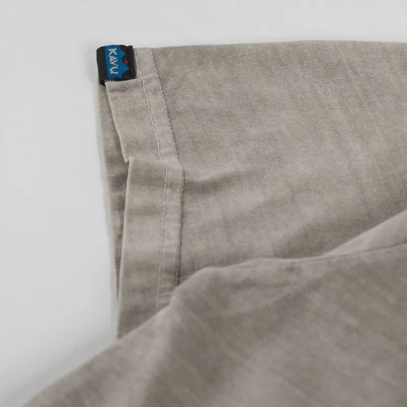 Kavu Cubed T Shirt Greige-6