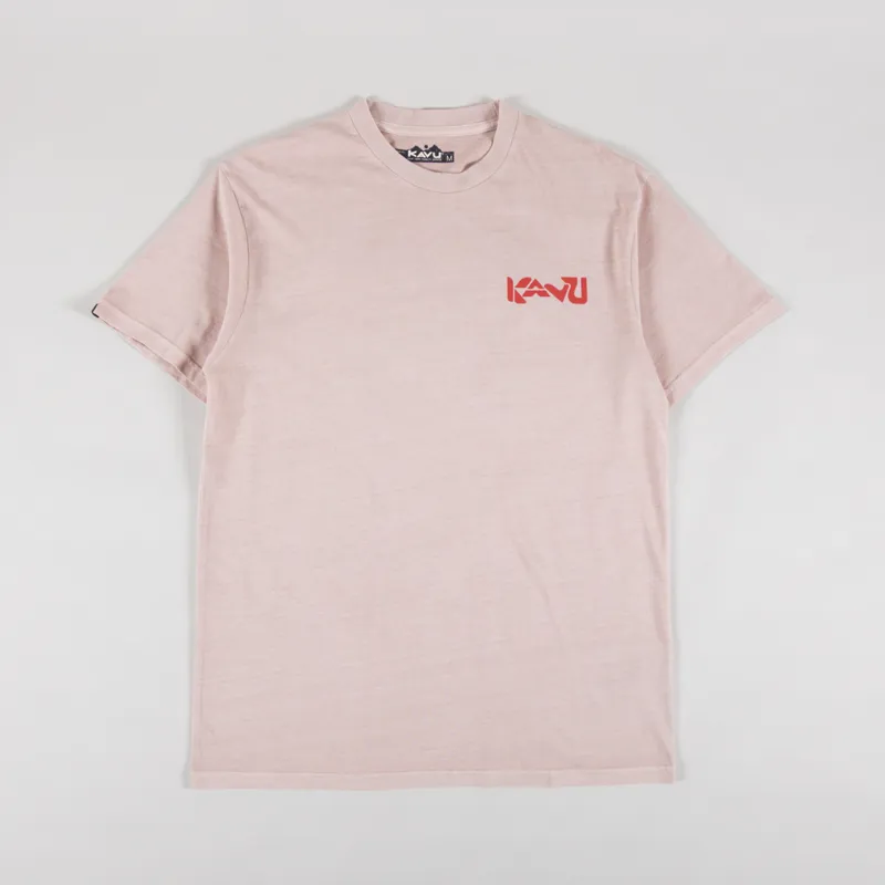 Kavu Cubed T Shirt Frappe-1