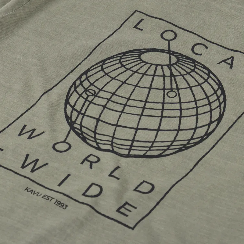 Kavu Geocentric T Shirt Kelp Forest-4