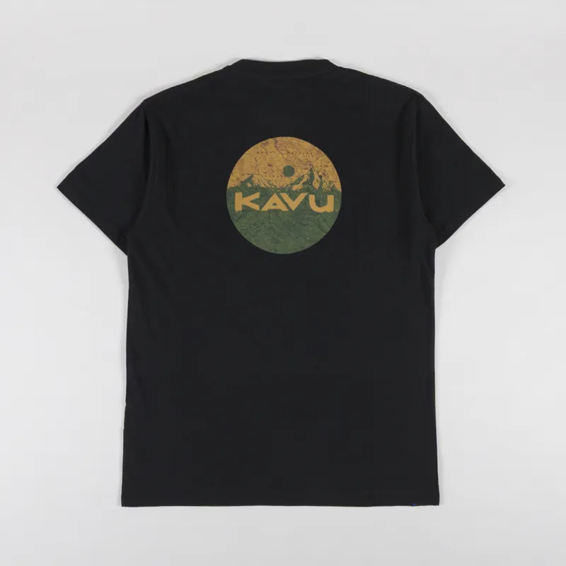 Kavu Range T Shirt Black