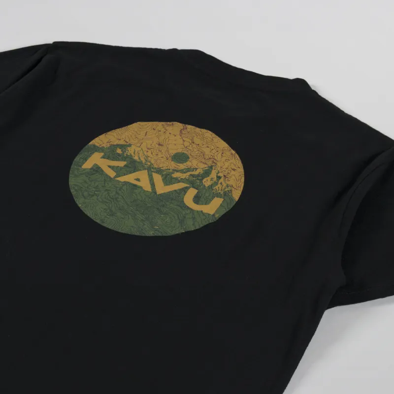 Kavu Range T Shirt Black-2